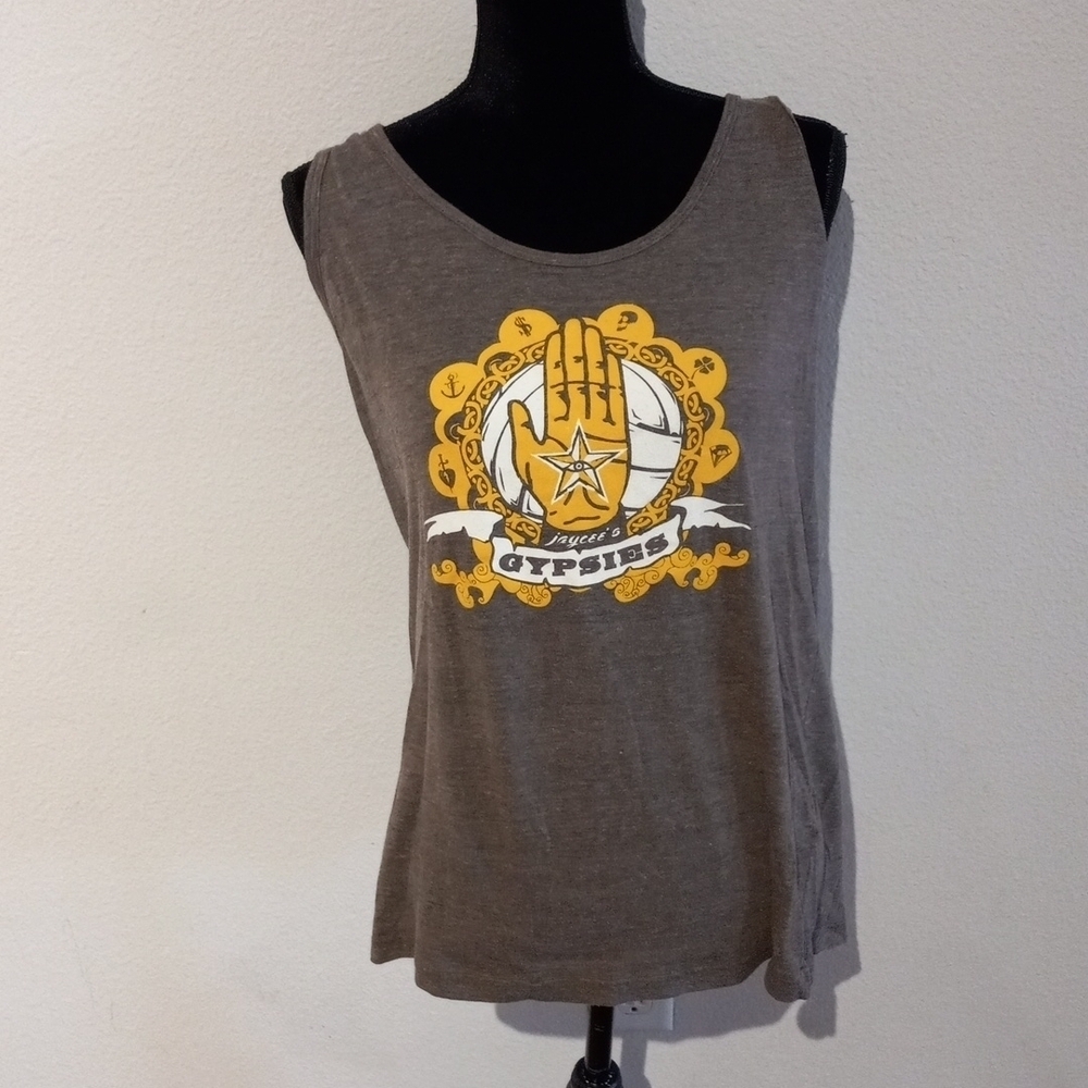 American Apparel Jaycee's Gypsies free spirit tank; made in Downtown LA (USA)